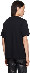 Helmut Lang Black Embroidered T-Shirt