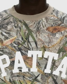 Patta Patta Nature Print Longsleeve Mesh Jersey Beige Sweatshirts
