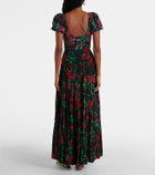 Alexandra Miro Ariana floral maxi skirt
