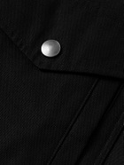 Nili Lotan - Donatello Leather-Trimmed Canvas Jacket - Black