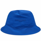Maison Kitsuné Men's Technical Bucket Hat in Deep Blue