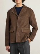 Officine Générale - Erickson Suede Jacket - Brown