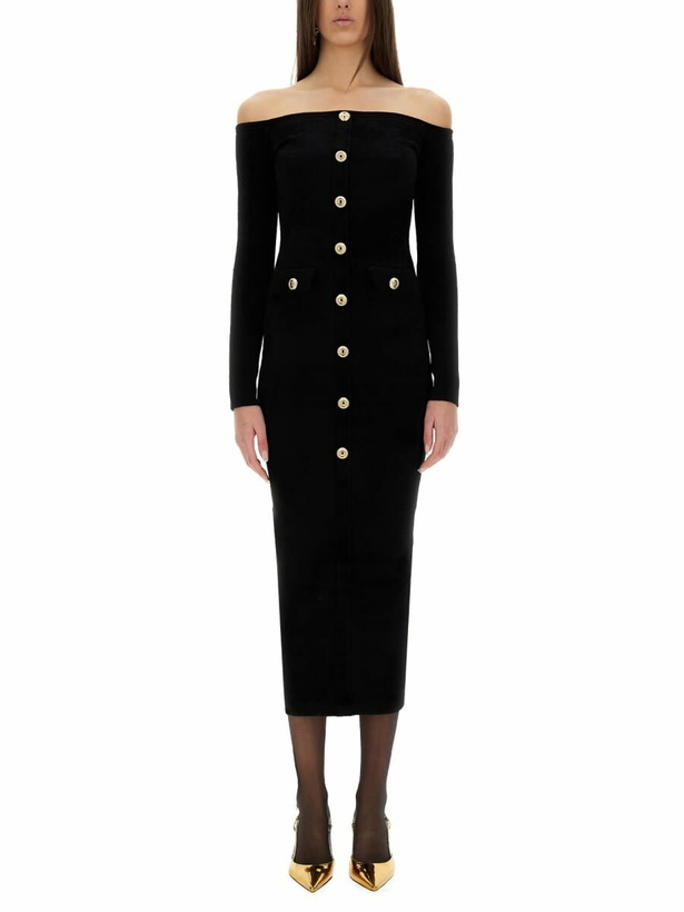 Photo: self-portrait Chenille Midi Dress