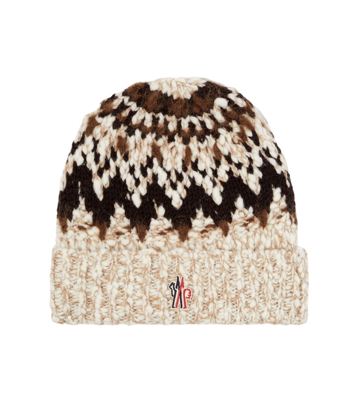 Photo: Moncler Grenoble Jacquard wool-blend beanie