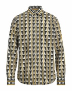 Lanvin Mens Shirt in Yellow