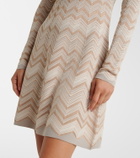 Missoni Zigzag knitted minidress