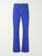 Versace - Straight-Leg Logo-Appliquéd Jeans - Blue