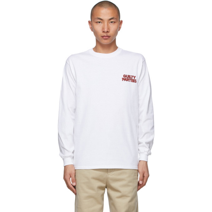 Photo: WACKO MARIA White Type-2 Long Sleeve T-Shirt