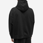 GCDS Men's G Graffiti Hoodie in Black