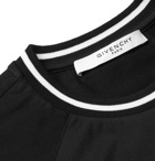 Givenchy - Slim-Fit Logo-Embroidered Cotton-Jersey T-Shirt - Men - Black