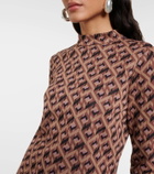 Diane von Furstenberg Birdie printed top