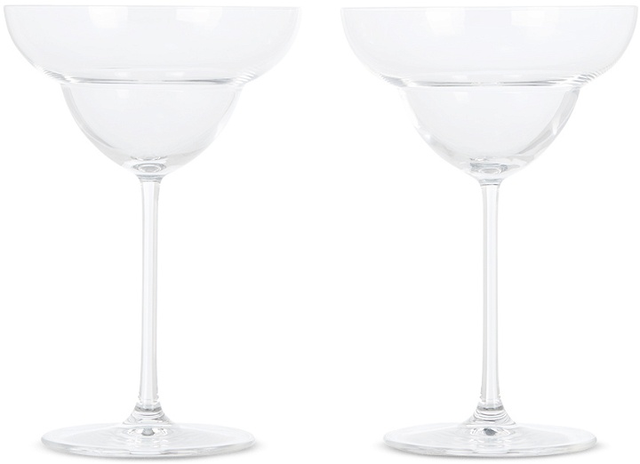 Photo: NUDE Glass Two-Pack Vintage Margarita Glasses
