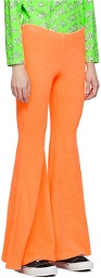 ERL Orange Elasticized Lounge Pants