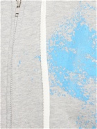 COMME DES GARÇONS SHIRT Printed Cotton Zipped Sweatshirt