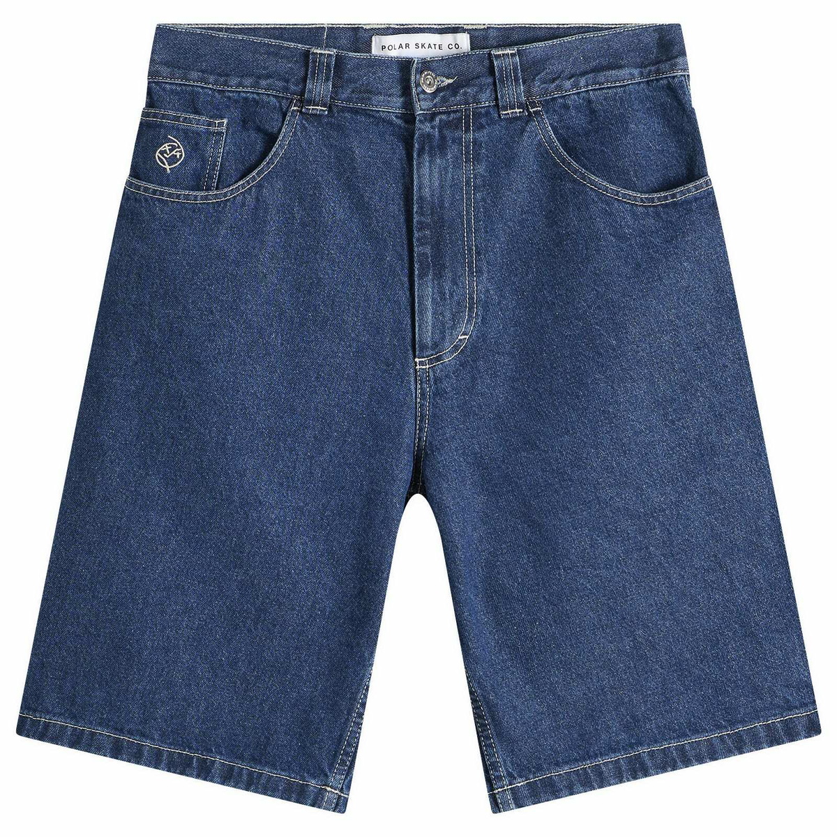 Polar Skate Co. Men's Big Boy Short in Mint Black Polar Skate Co.