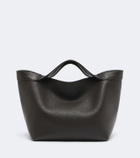 The Row Kit Small leather top-handle bag