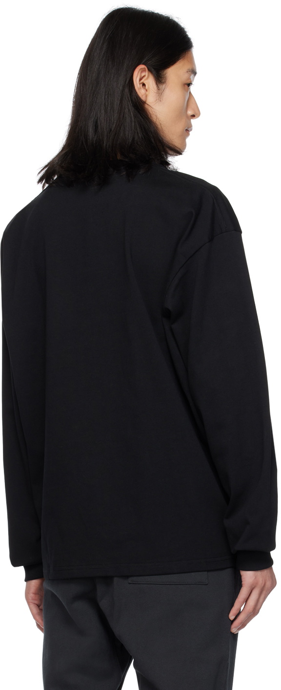 Mr. Saturday Black Printed Long Sleeve T-Shirt