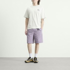 Karma8a Men's Belted Casual Shorts in Purple