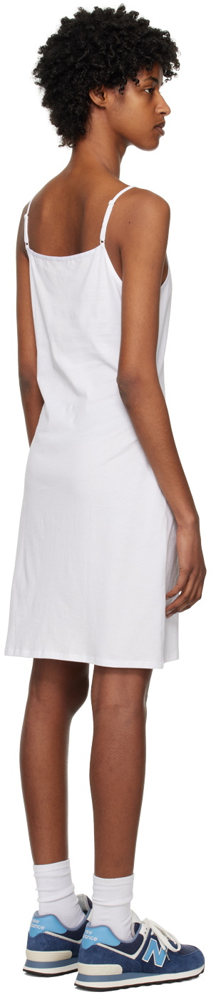 Sunspel White Soft Minidress