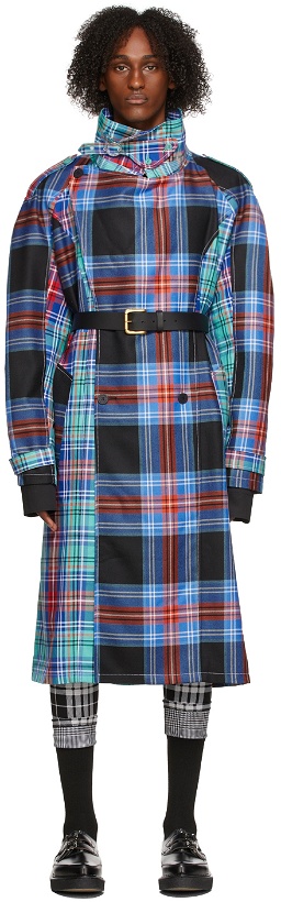 Photo: Charles Jeffrey Loverboy Multicolor Type-1 Field Trench Coat