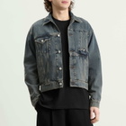 MM6 Maison Margiela Men's Denim Jacket in Light Grey