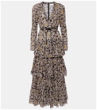 Zimmermann Ottie floral cotton midi dress