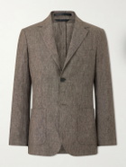 Sunspel - Linen Suit Jacket - Brown