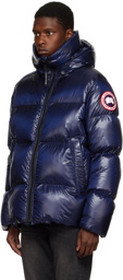 Canada Goose Navy Crofton Down Puffer