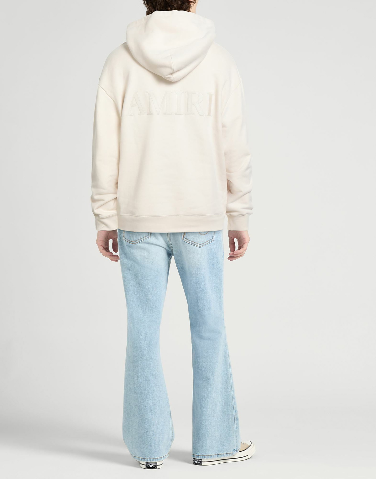 Amiri Mens Sweatshirt Ivory