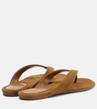 Le Monde Béryl Suede thong sandals