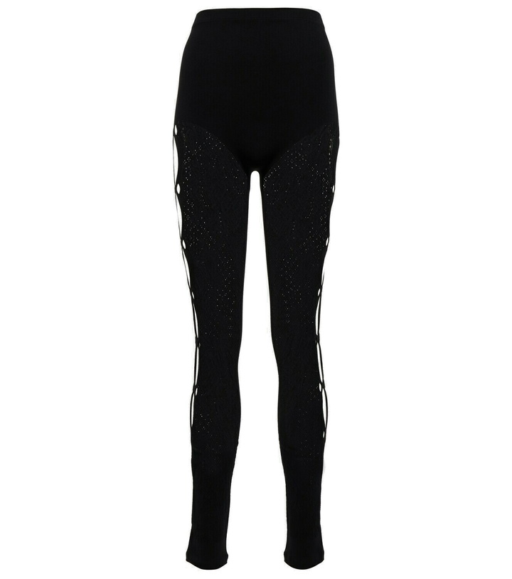 Photo: The Attico - Lace leggings