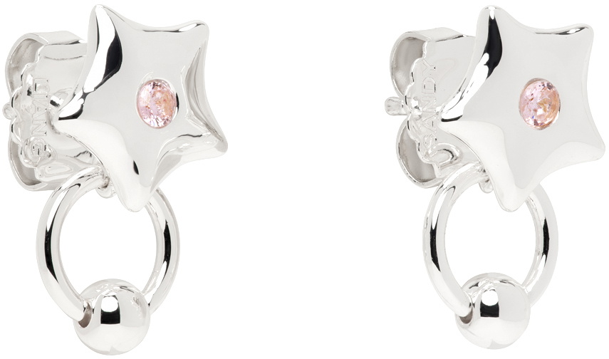 Sandy Liang Silver Mosquittle Earrings