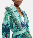 Alanui - Natural Sanctuary cashmere jacquard cardigan