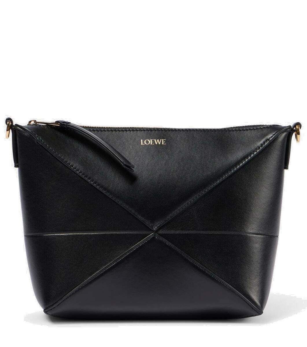 【国内発】LOEWE Puzzle エッジ ラージ（ブラッシュドスエード） Loewe Puzzle Edge Large suede shoulder bag Loewe