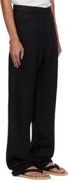 The Row Black Hartley Jeans