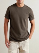 Save Khaki United - Recycled and Organic Cotton-Jersey T-Shirt - Brown