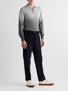 Altea - Dégradé Virgin Wool Polo Shirt - Gray