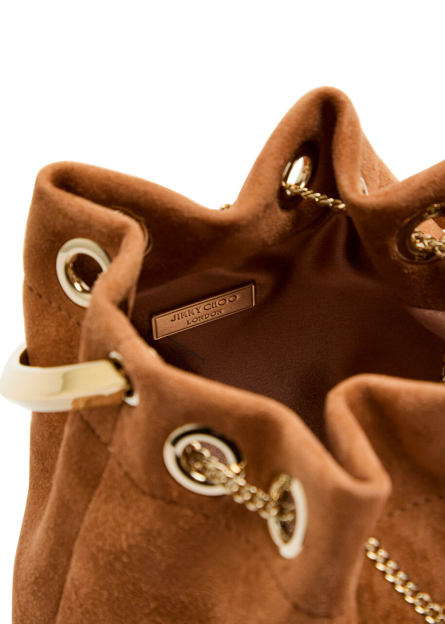 Jimmy Choo Bon Bon Suede Bucket bag - Camel - One Size