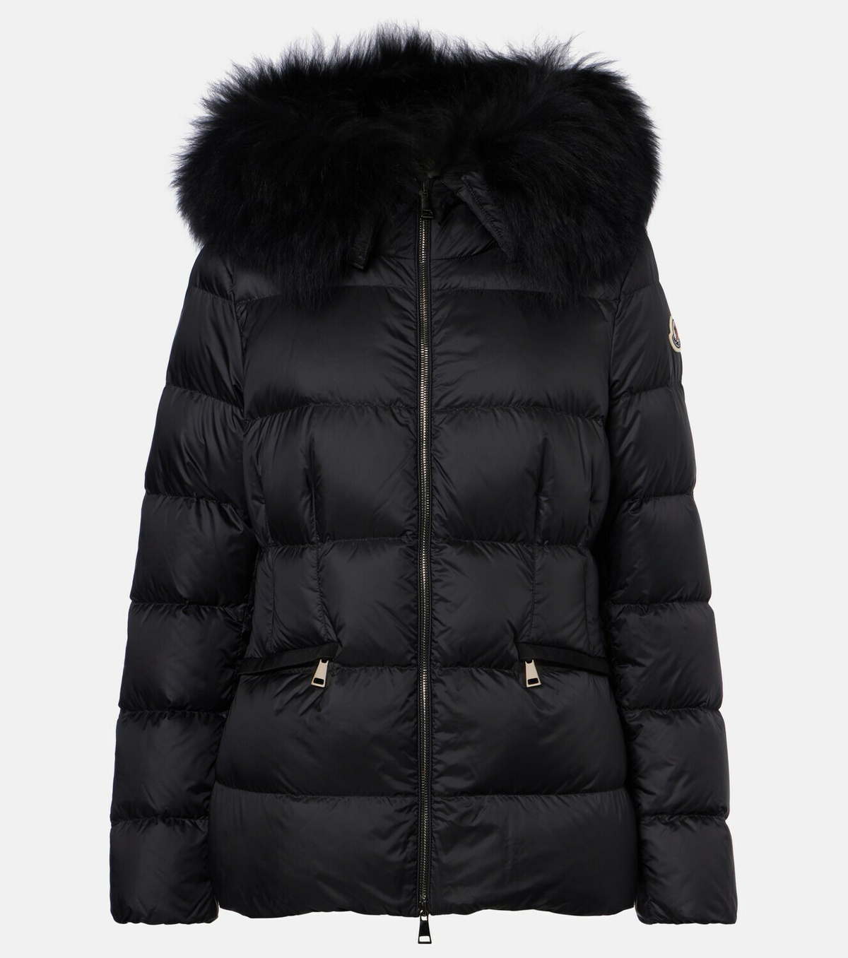 Moncler Boed shearling-trimmed down jacket