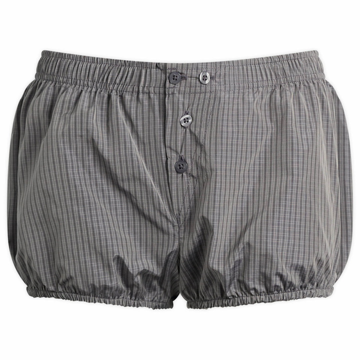 Photo: Fruity Booty Women's Tafetta Bloomer Shortie in Grey