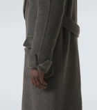 Umit Benan Gianni alpaca and wool coat