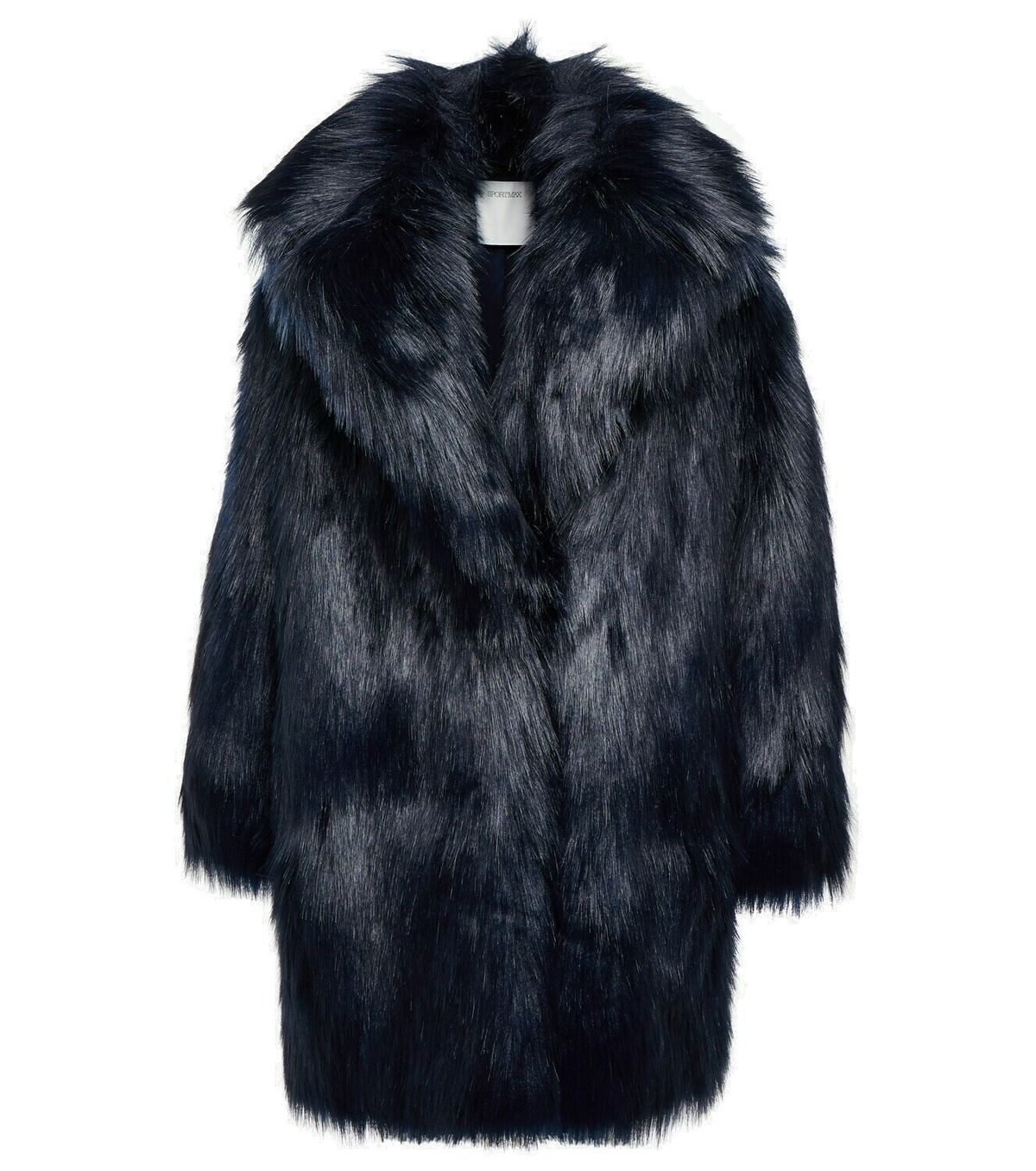 コート SPORTMAX COAT WITH SCARF COLLAR Sportmax Wool Coat With Belted Waist And Oversized Sleeves