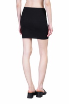 Courrèges Skirt In Black Cotton