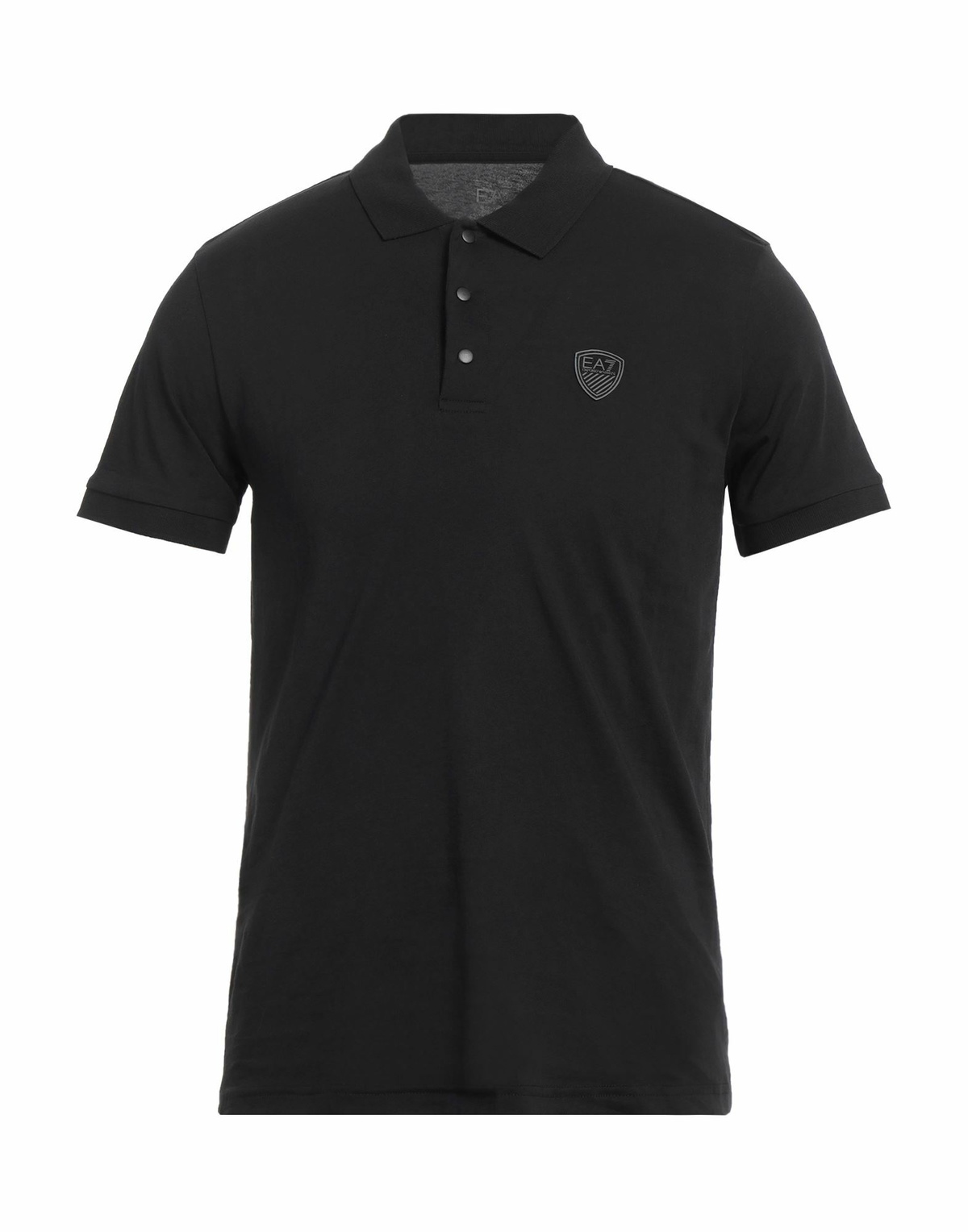 Ea7 Mens Polo shirt in Black