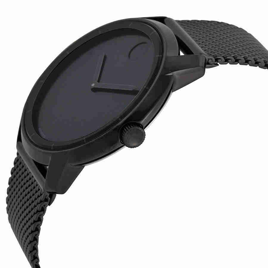 Movado Bold Black Dial Black Ion-plated Mens Watch 36002613600261