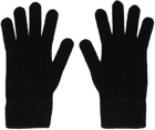 AMIRI Black Skeleton Gloves