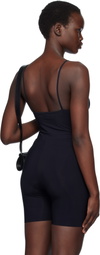 Jil Sander Black Jersey Bodysuit