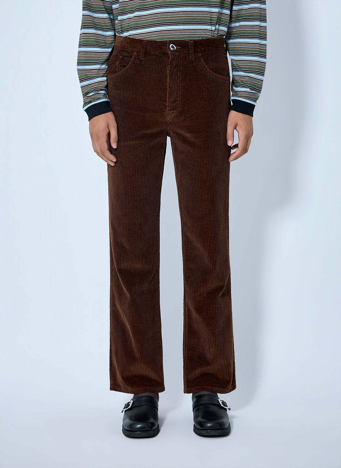 Marni Corduroy Straight-Leg Trousers