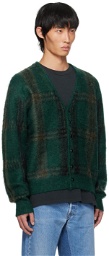 Re/Done Green 60s Cardigan