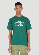 Be A Traveller T-Shirt in Green